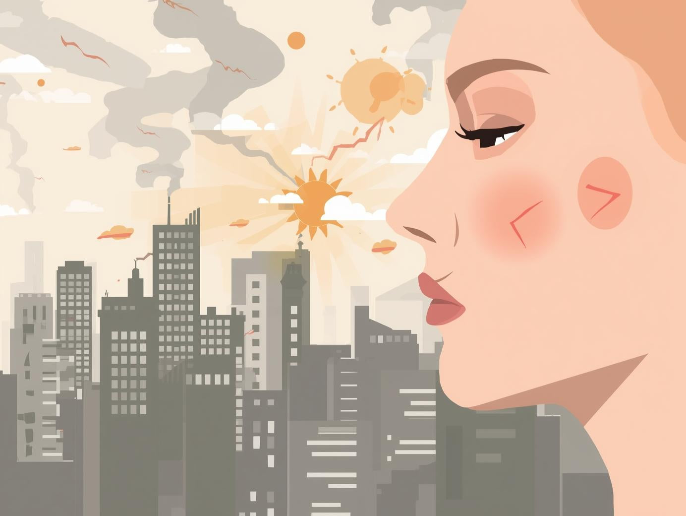 Pollution, Sun & Stress: How Urban Life Damages Your Skin